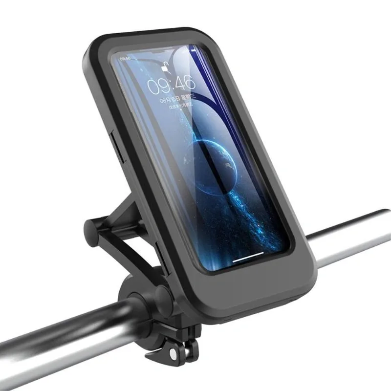 Support téléphone vélo avec étui de protection 360°